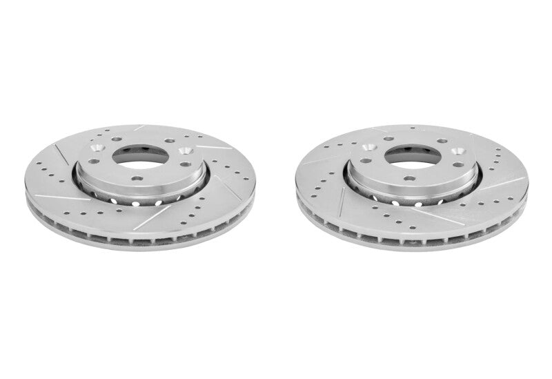 Power Stop 21-23 Nissan Kicks Front Drilled & Slotted Rotor - Pair