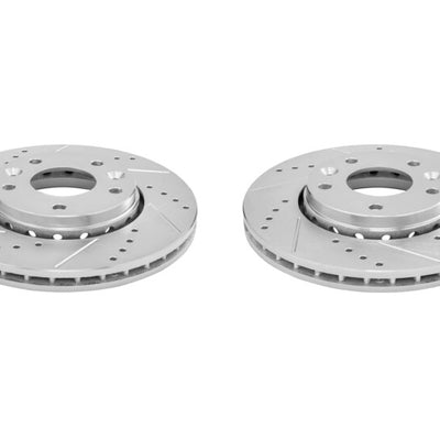Power Stop 21-23 Nissan Kicks Front Drilled & Slotted Rotor - Pair