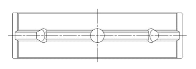 ACL Lexus V8 1UZFE 4.0L Race Series - supercedes 5M8092H Engine Crankshaft Main Bearing Set