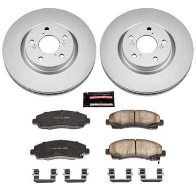 Power Stop 09-14 Acura TL Front Z17 Evolution Geomet Coated Brake Kit