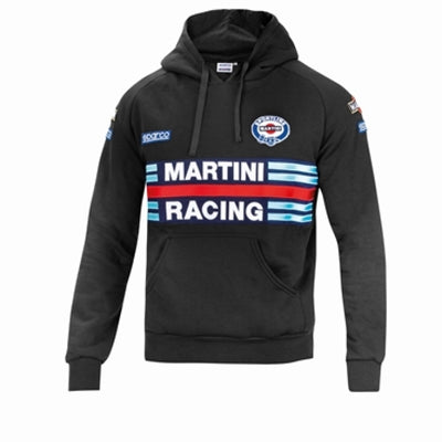 Sparco Hoodie Martini-Racing Large Black