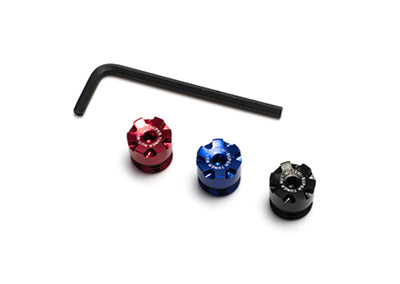 Wheel Mate Muteki Aluminum Closed End Cap 12 X 1.25- Blue (24 PCS)