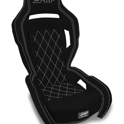 PRP Contour Suspension Seat - Black Cloth