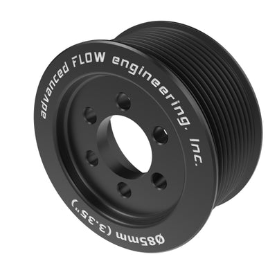 aFe POWER Supercharger Power Pulley 3.35 IN Fits aFe Pulley Kits for Hellcat Supercharger