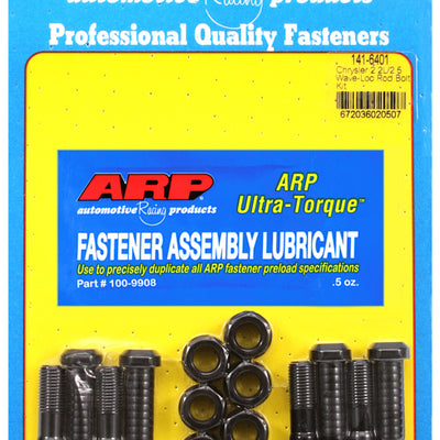 ARP Chrysler 2.2L & 2.5L Wave-Loc Rod Bolt Kit