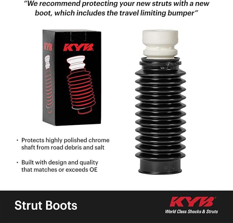 KYB 19-23 Audi Q3 / 18-22 Volkswagen Tiguan Strut Boot - Front