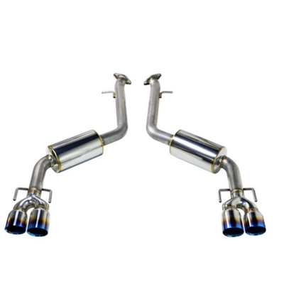 REMARK 17-20 Lexus IS200/300/350 Axleback Exhaust - SS Double Wall Burnt Tip (Muffler Version)