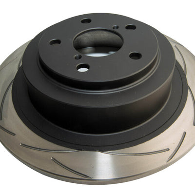 DBA 01-04 Outback 2.5L/3.0 H6 Rear Slotted Street Series Rotor