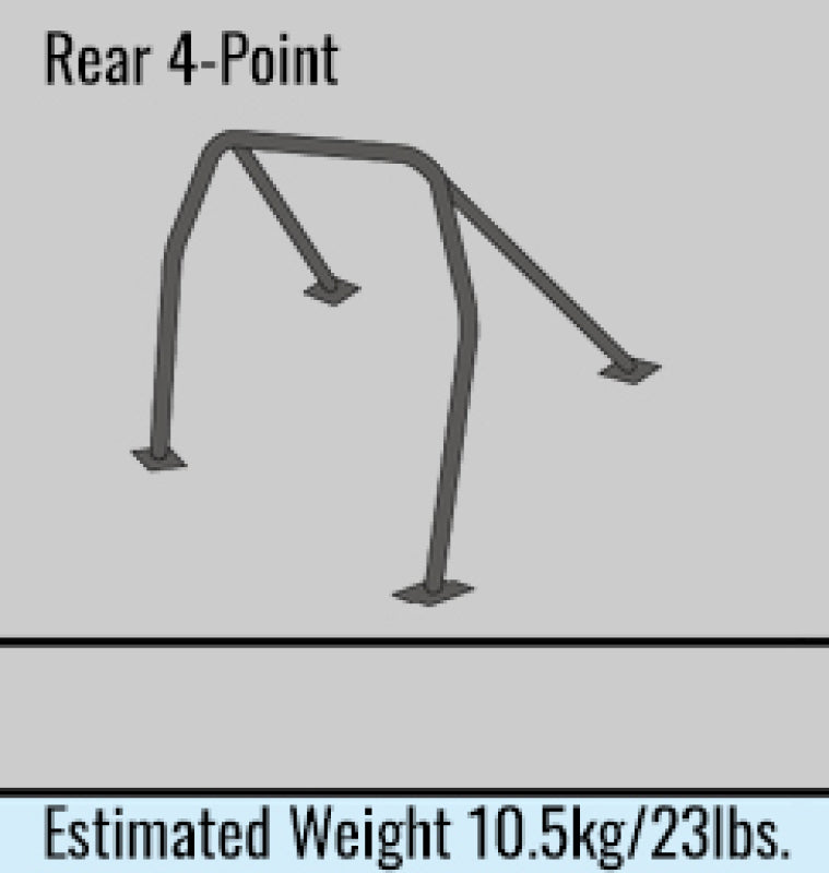 Cusco GRB Impreza 4 Passenger 5P Roll Cage Safety21 (S/O / No Cancel)