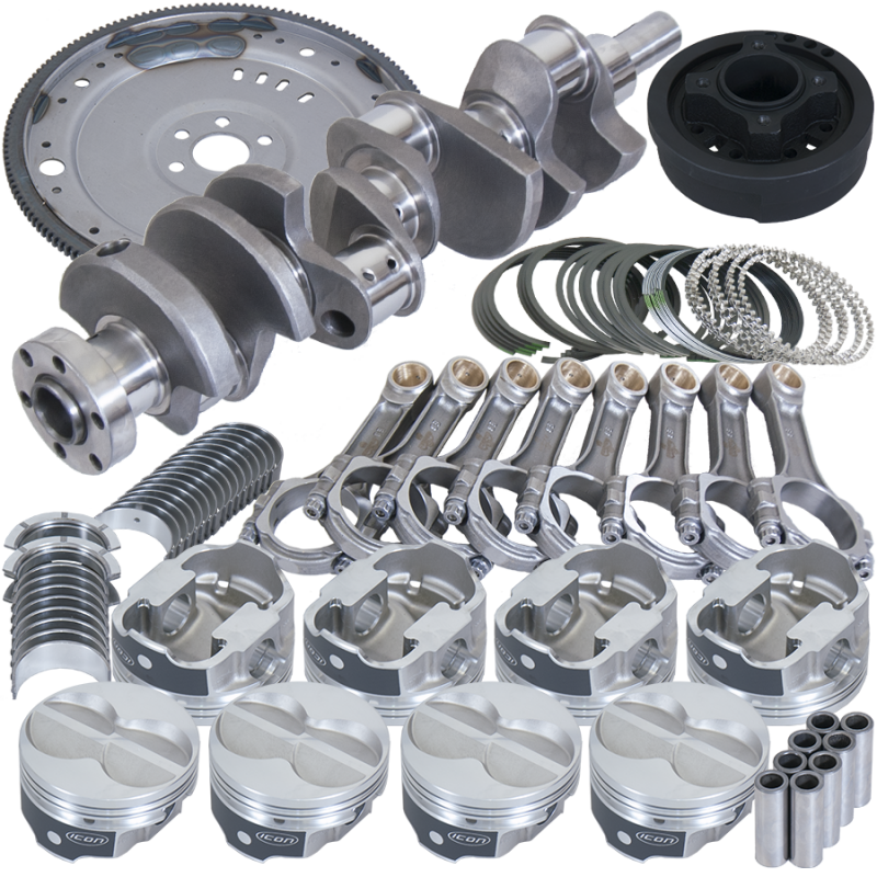 Eagle Ford 302 3.400in Crank 5.400in I-Beam Rods 4.040in Pistons 157 Tooth FP Balanced Assembly