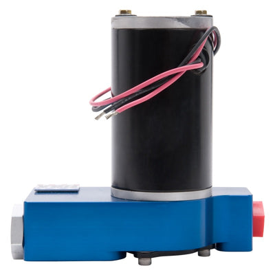Edelbrock Fuel Pump Electric Quiet-Flo Carbureted 160GPH 1/2In In 1/2In Out 160 GPH Blue