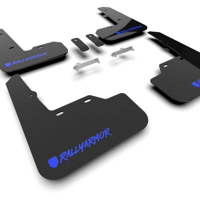 Rally Armor 22-25 Subaru WRX Black UR Mud Flap Altered Font Blue Logo
