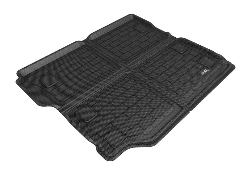 3D MAXpider 18-24 Jeep Wrangler Unlimited (Jl) W/ Sub No Flat Floor Cross Fold Kagu Blk Cargo Liner