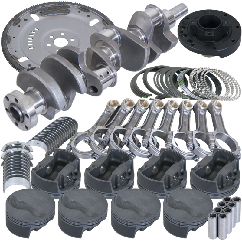 Eagle Ford 302 3.400in Crank 5.400in I-Beam Rods 4.000in Pistons 164 Tooth FP Balanced Assembly