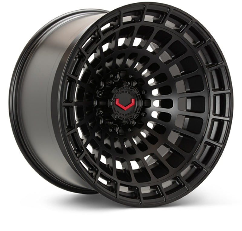 Vossen LCX-04 24x12 - 8x180 - ET44 - Ultra Deep - 124.3 - Satin Black Wheel