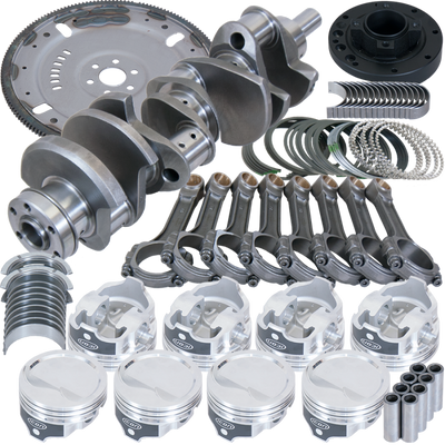 Eagle Ford 302 3.000in Crank 5.090in I-Beam Rod 4.030in Piston Damper/157 Tooth FP Balanced Assembly