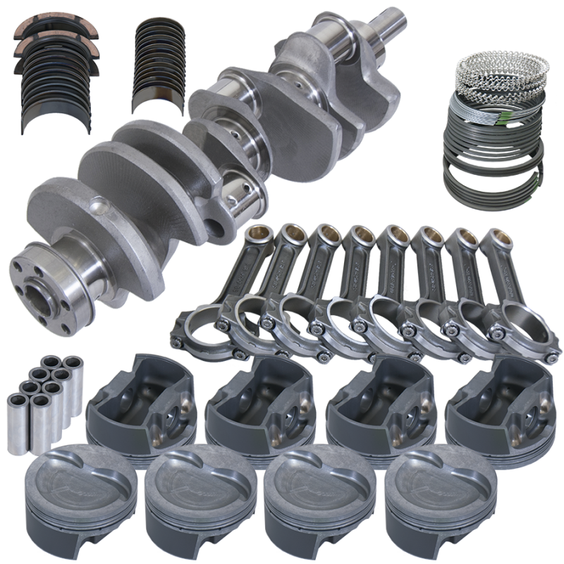 Eagle Ford 351W 4.170in Crank 2.750in Mains 6.250in I-Beam Rods 4.125in Pistons Balanced Assembly