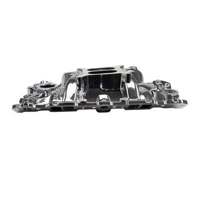 Edelbrock SBC Performer EPS Manifold - Chrome Plasma Coated