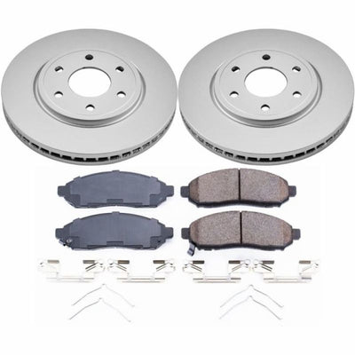 Power Stop 2019 Nissan Frontier Front Z17 Evolution Geomet Coated Brake Kit