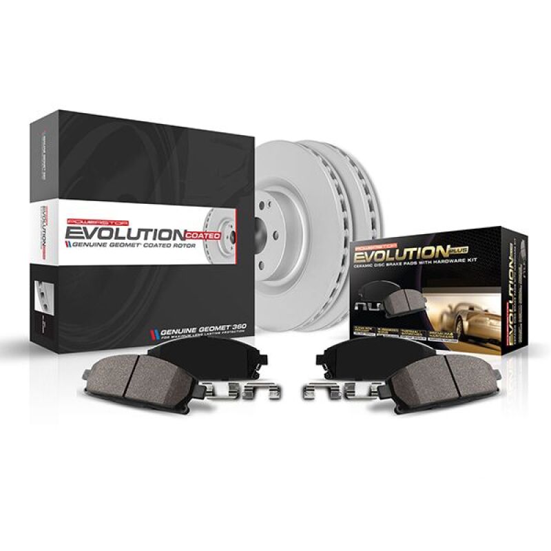 Power Stop 23-24 Mazda CX-50 Front Z17 Coated Brake Kit