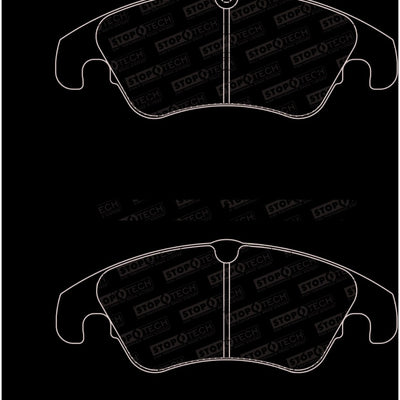 StopTech 12-19 Audi A6 / 11-18 Audi A7 Quattro Sport Brake Pads w/Shims and Hardware - Front