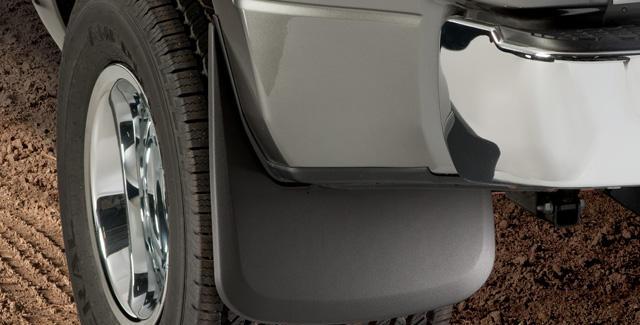 Husky Liners 14-17 Chevy Silverado 1500 / 15-16 Silverado 2500 HD Front and Rear Mud Guards - Black