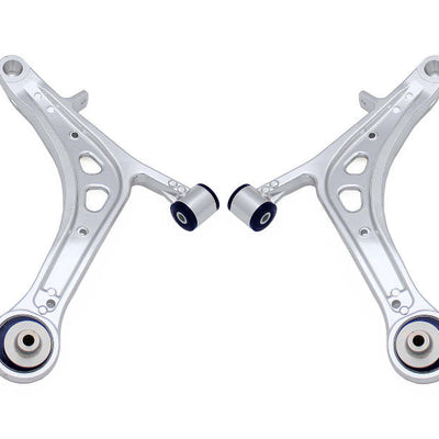 SuperPro 2008 Subaru Impreza WRX STI Front Lower Alloy Control Arm Kit (+Caster)