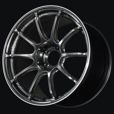Advan RSIII 19X8.5 +38 5x112 Racing Hyper Black and Ring Wheel