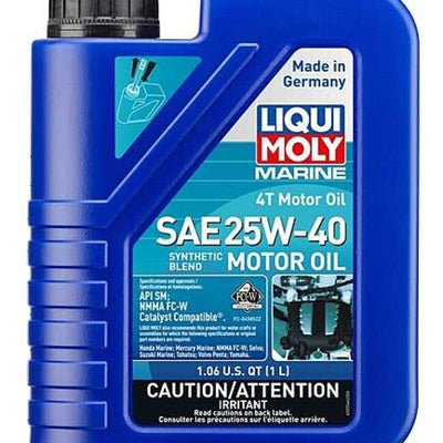 LIQUI MOLY 1L Marine 4T Motor Oil 25W40