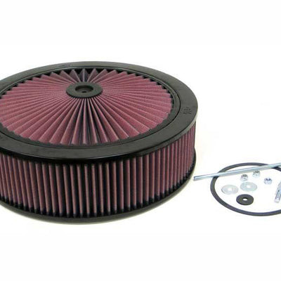 K&N X-Stream Flow Control 4Bl Holley No Choke 14X4