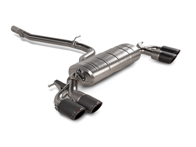 Akrapovic 2021+ Audi S3 Sportback (8Y) Evolution Line Cat Back (Titanium) w/Carbon Tips