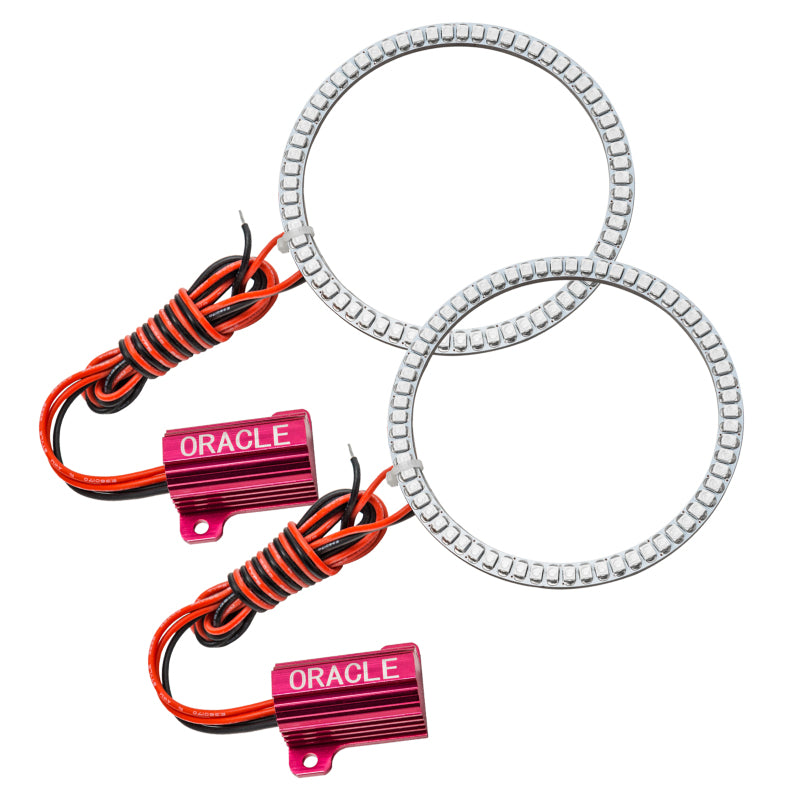 Oracle 03-10 BMW 5 Series LED Fog Light Halo Kit - Green