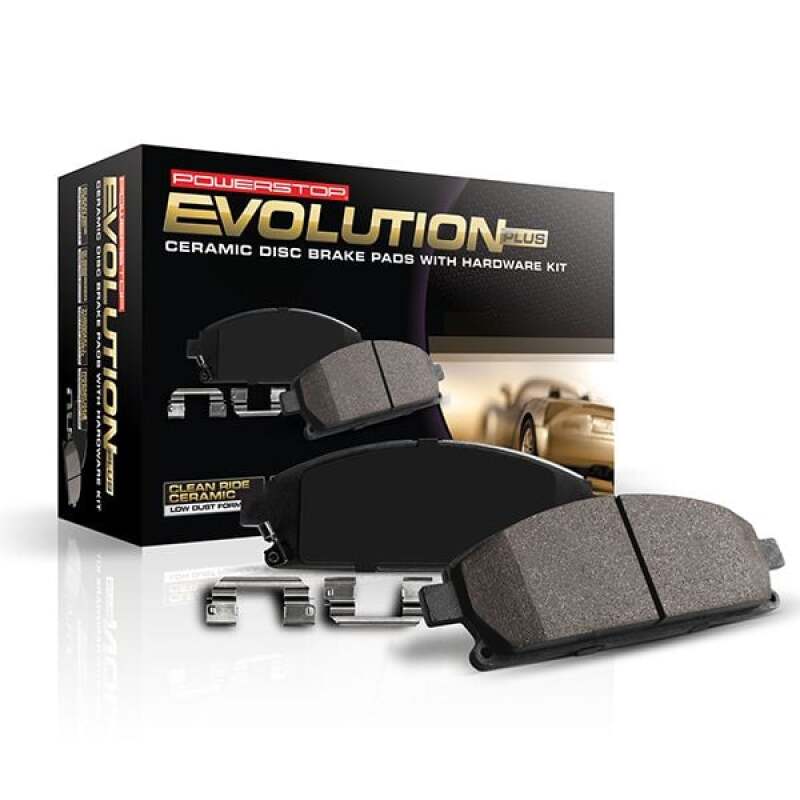 Power Stop 24-26 Ford Ranger Front Z17 Evo Ceramic Pad w/Hardware