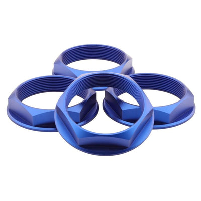 fifteen52 Super Touring Nut V2 - Anodized Blue w/ Satin Clear - Set of 4