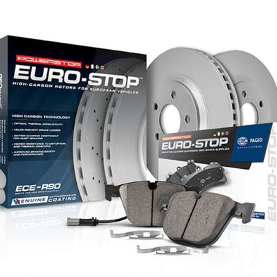 Power Stop 01-05 Audi Allroad Quattro Rear Euro-Stop Brake Kit