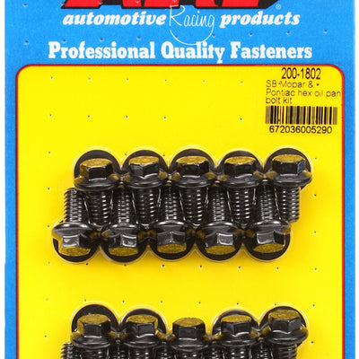 ARP SB Mopar and Pontiac Hex Oil Pan Bolt Kit