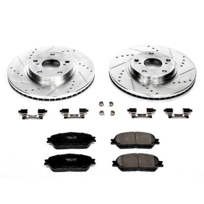 Power Stop 04-06 Lexus ES330 Front Z23 Evolution Sport Brake Kit