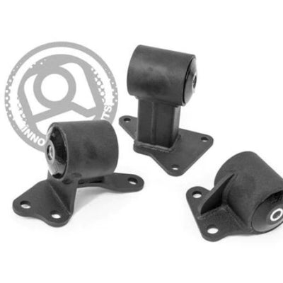 Innovative 94-97 Honda Accord F-Series Black Steel Mounts 65A Bushings (Auto Trans)