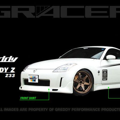 GReddy 03+ 350z Urethane Front Lip Spoiler **Must Ask/Call to Order**