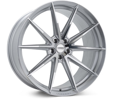 Vossen HFX-2 23x11 - 5x112 - ET14 - Super Deep - 66.5 - Silver Polished Wheel