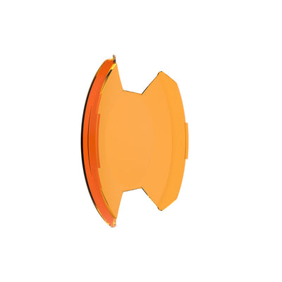 KC HiLiTES SlimLite 8in. LED Light Shield (Shield Only) - Amber