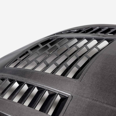 Anderson Composites 2024 Ford Mustang Type-GT4 Double-Sided Carbon Fiber Hood