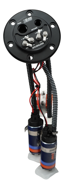 DeatschWerks X2 Pump Hanger w/ Dual DW420 for 92-00 Honda Civic