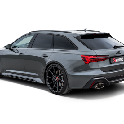 Akrapovic 2022+ Audi RS7 Sportback (C8) OPF/GPF Evolution Line Cat Back (Titanium) w/ Carbon Tips