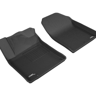 3D MAXpider 2018-2020 Hyundai Elantra GT Kagu 1st Row Floormat - Black