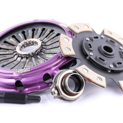XClutch 07-17 Mitsubishi Lancer EVO X 2.0L Stage 2R Extra HD Sprung Ceramic Clutch Kit