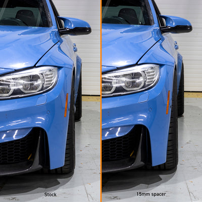 Mishimoto Wheel Spacers - 5x120 - 72.6 - 20 - M14 - Black