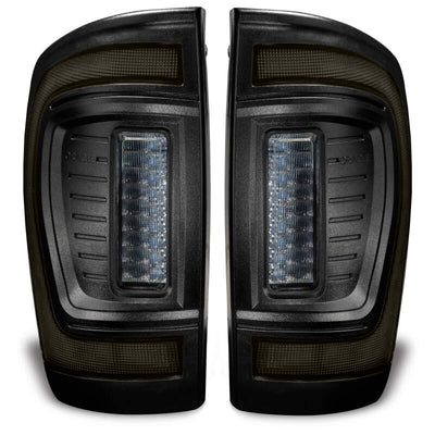 Oracle Lighting 16-23 Gen 3 Toyota Tacoma Black Series Flush Style LED Tail Lights