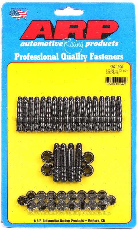 ARP Ford 302-351W 12pt Oil Pan w/ Side Rail Bolt Kit