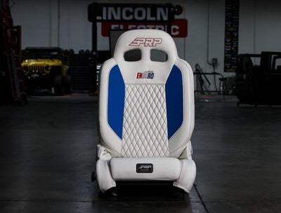 PRP EnduroDaily Reclining Suspension Seat - Black Suede - Passenger